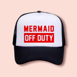 mermaid off duty cap